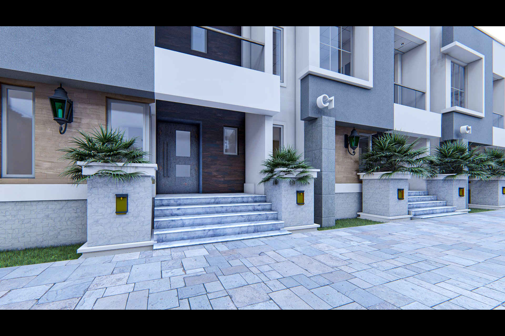 Proposed 2 Bedroom Terrace Duplexes Proposed 2 Bedroom Terrace Duplexes