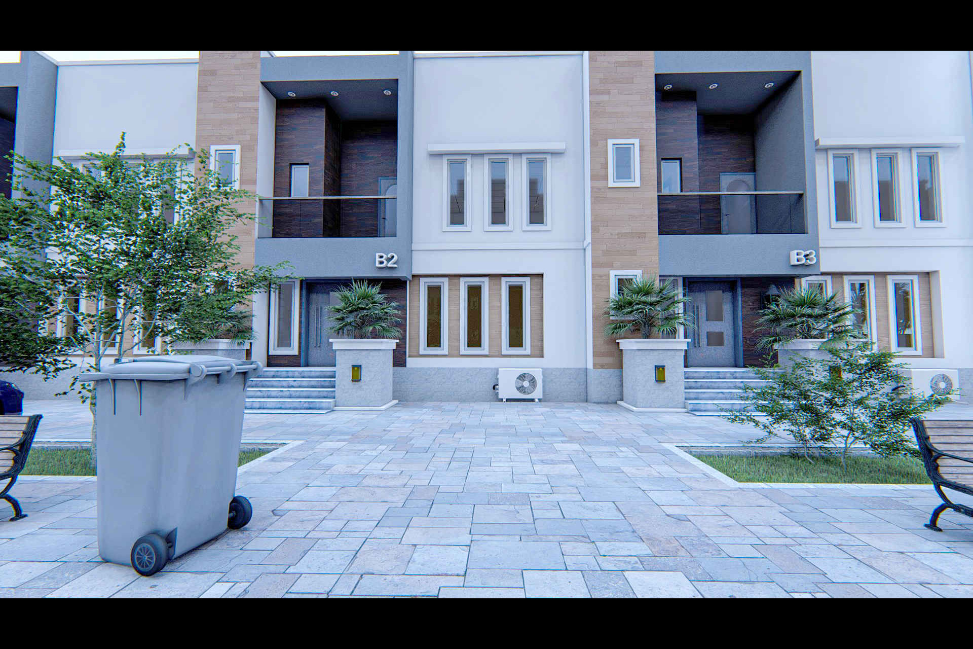 Proposed 3 Bedroom Terrace Duplexes Proposed 3 Bedroom Terrace Duplexes